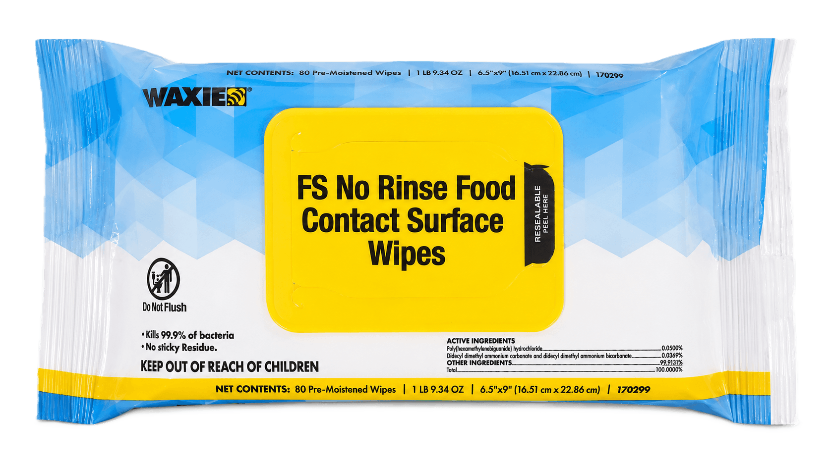 Waxie Food Surface Wipe