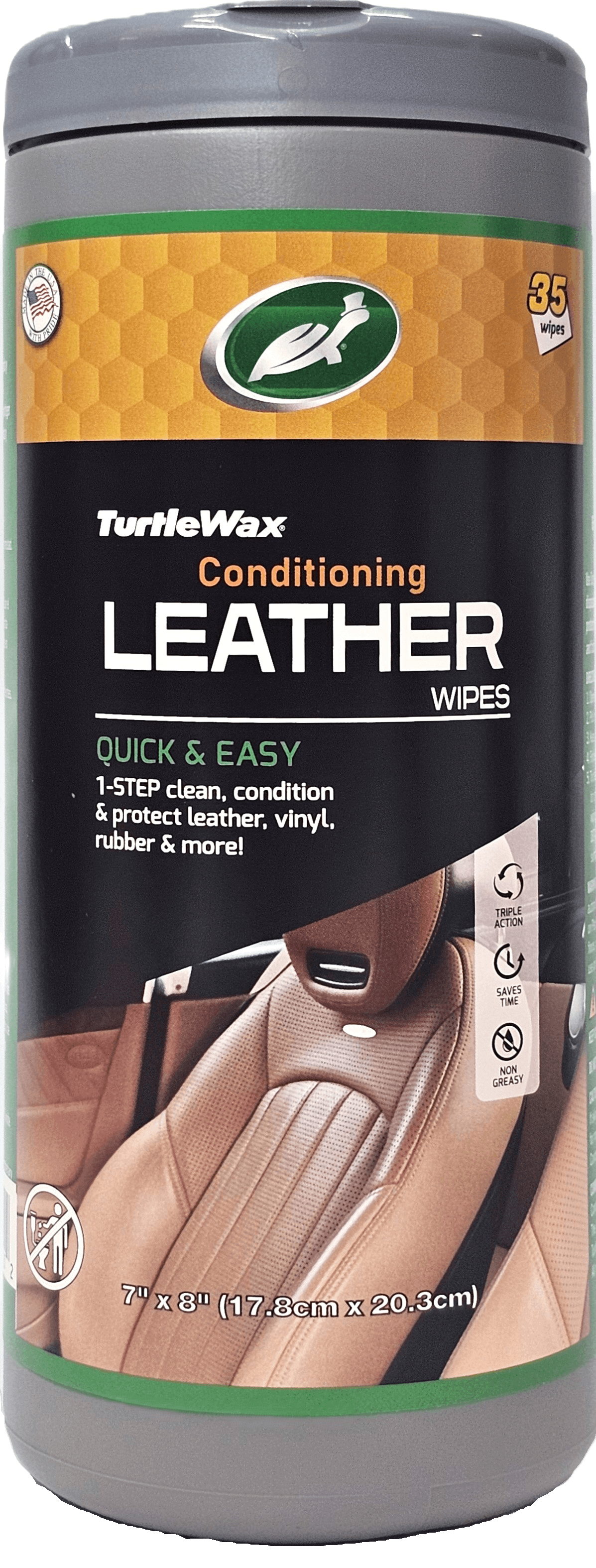 Turtle Wax Leather Canister