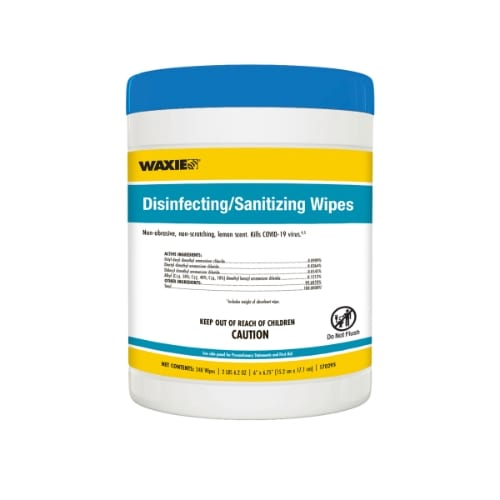 WAXIE Disinfecting/Sanitizing Wipes